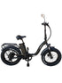 Sgvbicycles 48V 750W 13AH 20" x4.0 Step-Thru Folding Fat Tire E-Bike